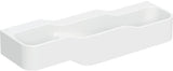 Geberit Bambini Spiel- und Waschlandschaft 140 cm, 3 Waschplätze, ohne Hahnloch, weiß