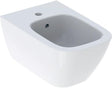 Geberit Smyle Wandbidet eckig weiß mit KeraTect und Überlauf – 35 cm