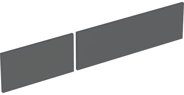 Geberit VariForm Set Schubladenfronten für Waschtisch-Unterschrank, B 120 cm, weiß hochglänzend