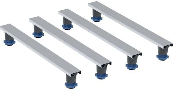 Geberit Set Füße und 4 Traversen 625mm für Duschwannen aus Steinharz, höhenverstellbar