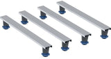 Geberit Set Füße und 4 Traversen 625mm für Duschwannen aus Steinharz, höhenverstellbar