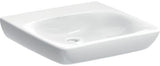 Geberit Renova Comfort Waschtisch barrierefrei 60x55 cm ohne Hahnloch weiß