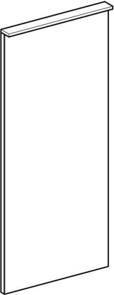GEBERIT Xeno2 Lichtspiegel 40x91x5,5cm – LED, Touch-Dimmer, Spiegelheizung, IP44
