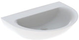 Geberit Renova Waschtisch 65x50 cm ohne Hahnloch, ohne Überlauf, weiß – Wandmontage