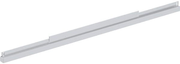 GEBERIT Option Plus Untere Lichtleiste für Lichtspiegel, eckig, Aluminium eloxiert, B: 105 cm
