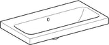 Geberit iCon Light Waschtisch 75x42 cm, verkürzte Ausladung, mit Hahnloch und Überlauf, weiß