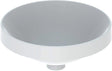 Geberit VariForm Einbauwaschtisch rund 40 cm, ohne Hahnloch, ohne Überlauf, weiß KeraTect