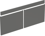Geberit Renova Plan Schubladen-/Front-Set für Waschtisch, B:55 cm, Hickory Hell