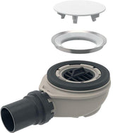 GEBERIT Duschwannenablauf für Setaplano – Sperrwasserhöhe 50 mm, DN 50, mit Siphon