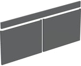 Geberit Renova Plan Schubladen-/Front-Set 55 cm in Nussbaum Hickory Hell für Möbelwaschtisch