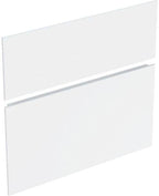 Geberit Xeno2 / Set Schubladenfront für Xeno2 US 2 Schubladen, Breite WT 60 cm, weiß