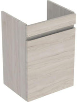 GEBERIT Renova Plan Unterschrank für Handwaschbecken, 1 Tür, Nussbaum hickory hell, 38,4 cm