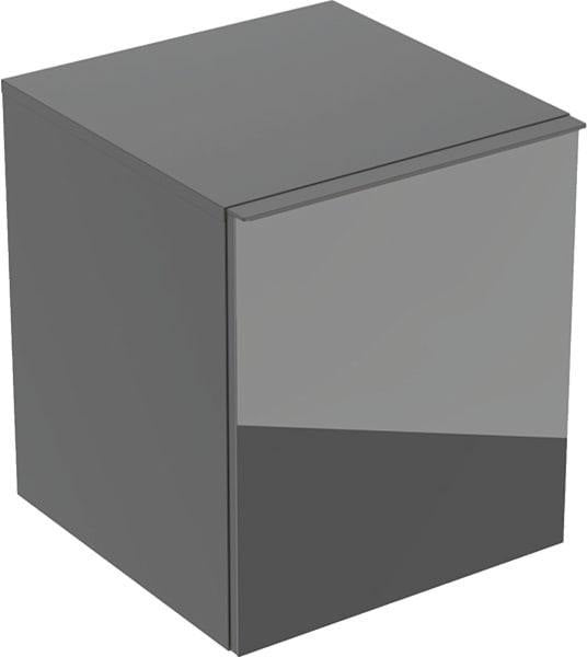 Geberit Acanto Seitenschrank 45,2 cm mit Schublade & Innenschublade, weiß matt – wandhängend