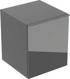 anthrazit / sonstige / i.Schubl., 45,2x52x47,5cm lava/Glas lava