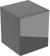 Geberit Acanto Seitenschrank 45,2 cm mit Schublade & Innenschublade, weiß matt – wandhängend