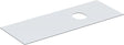 Geberit VariForm Abdeckplatte für Unterschrank 135 cm – Weiß, melaminbeschichtet