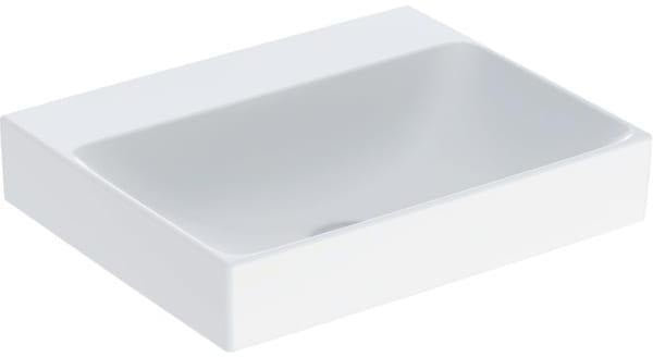 Geberit ONE Waschtisch 60x48 cm weiß KeraTect ohne Hahnloch ohne Überlauf