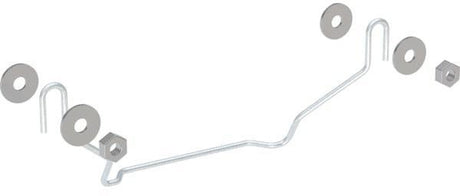 Geberit Kerafix Befestigungsset für Halbsäule am Waschtisch, 30 cm, mit Bügel und M10 Muttern