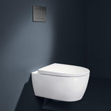 Geberit iCon Wand-WC Set Tiefspüler TurboFlush mit WC-Sitz, 53 cm, weiß