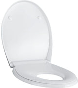 Geberit Renova WC-Sitz mit Kinder-Sitzring, Absenkautomatik, Quick-Release, weiß