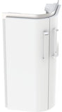 Geberit Renova Compact Unterschrank für Eck-Handwaschbecken, 2 Türen, weiß, 42,5 cm