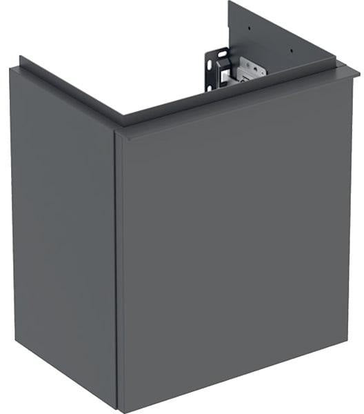 Geberit iCon Unterschrank für Handwaschbecken, 1 Tür rechts, 37 cm, weiß hochglänzend