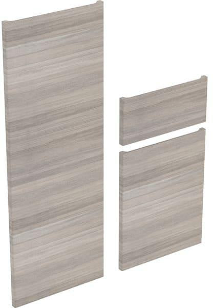 Geberit Renova Plan Front-Set für Seitenschrank, Höhe 70 cm, Weiß – Schubladenfront & Tür