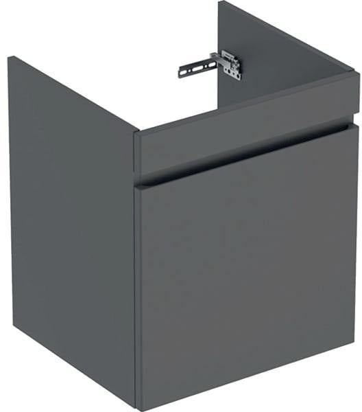 Geberit Renova Plan Unterschrank für Möbelwaschtisch, 1 Schublade, Nussbaum hickory hell, 53,8 cm