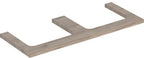 120x3x47cm, Nussbaum hickory