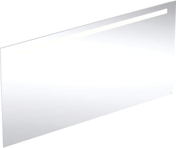 Geberit Option Basic Lichtspiegel eckig 50x70cm mit LED-Beleuchtung oben, Aluminium eloxiert