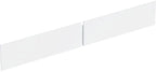 Geberit Xeno2 / Set Schubladenfront für Xeno2 US 2 Schubladen, Breite WT 140 cm, weiß