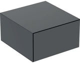 Geberit ONE Seitenschrank mit 1 Schublade, 45 cm, weiß hochglänzend, Push-to-open