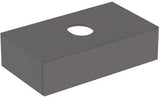 Geberit VariForm Waschtischunterbau 90 cm lava matt, 1 Schublade, Push-to-open, wandhängend
