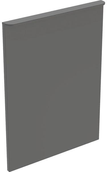 Geberit Smyle Tür für Unterschrank Handwaschbecken, eckig, B:45 cm, Anschlag links, lava
