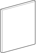 Geberit Renova Plan / Tür für Unterschrank für HWB Renova Plan, Breite 50 cm, weiß