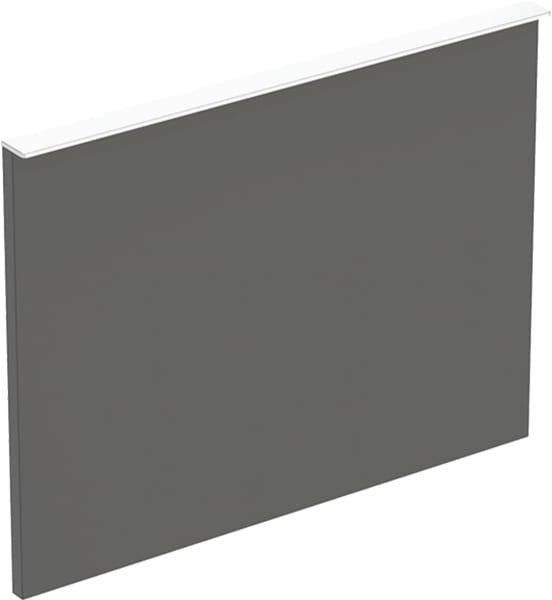 Geberit Renova Plan Schubladenfront für Unterschrank, 75 cm, lava – passgenaue Frontblende