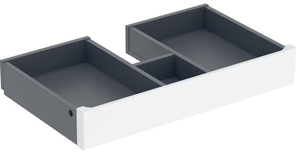 Geberit Renova Plan Innenschublade für Unterschrank MWT, 55 cm, hickory hell – mit Front