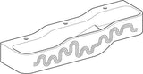 GEBERIT Bambini Spiel- und Waschlandschaft 140 cm – 3 Waschplätze, 3 Hahnlöcher, weiß-alpin matt