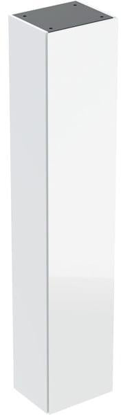 Geberit iCon Hochschrank 36 cm mit 1 Tür, weiß hochglänzend, Soft-Close