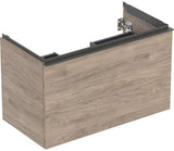 Geberit Acanto Waschtischunterschrank 90 cm, weiß hochglänzend, 1 Schublade + Innenschublade