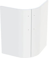 GEBERIT Renova Compact Türen-Set für Eck-HWB-Unterschrank, weiß – passgenaue Badmöbel-Front