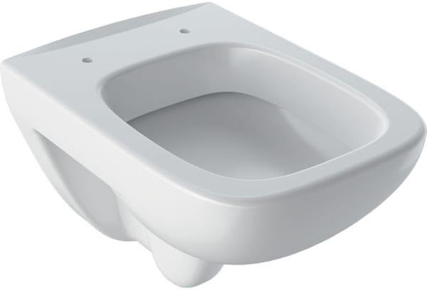 Geberit Renova Plan Wand-WC Tiefspüler weiß 4,5 l mit Spülrand