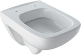 Geberit Renova Plan Wand-WC Tiefspüler weiß 4,5 l mit Spülrand