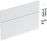 Geberit iCon Schubladenfront Set für Waschtisch 90 cm, weiß hochglänzend, 2 Schubladen