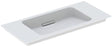 Geberit ONE Möbelwaschtisch 90x40 cm KeraTect CleanDrain verkürzte Ausladung weiß