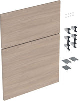Geberit iCon Schubladenfront Set für Seitenschrank, 45 cm, weiß hochglänzend