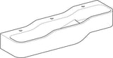 GEBERIT Bambini Spiel- und Waschlandschaft 140 cm – 3 Waschplätze, 3 Hahnlöcher, weiß-alpin matt