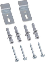 Geberit Befestigungsmaterial für Waschtischunterschrank und Seitenschrank – 6 Schrauben, 2 Platten, 6 Dübel