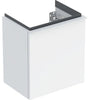 Geberit iCon Unterschrank für Handwaschbecken, 1 Tür rechts, 37 cm, weiß hochglänzend