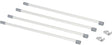 Geberit Relings-Set für Schubladen 350 mm – 4 Stück für Acanto Auszüge
